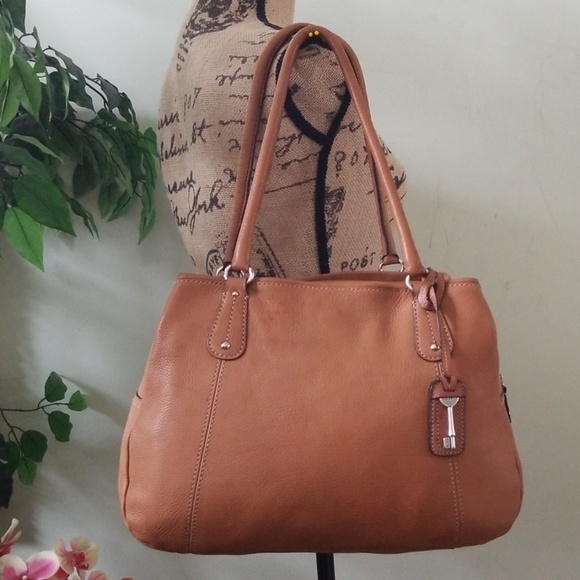 Fossil Handbags - Fossil Leather 3 Compartments Bag